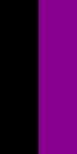 Black with Purple